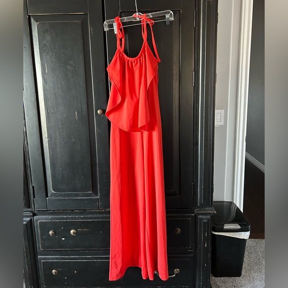 70s Disco Jumpsuit Bell Bottom Flare Legs XS, 0-2 - Picture 1 of 2